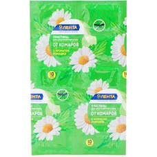Пластины от комаров для электрофумигатора ЛЕНТА с ароматом ромашки, 10шт в магазинах Лента
