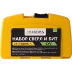 Набор сверл и бит ULTIMA 24 предмета, Арт. 113600