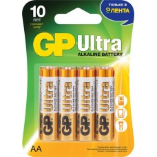 Элемент питания GP Ultra 15AU/LNT-2CR8 96/768 AA, 8шт в магазинах Лента