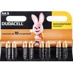 Элемент питания DURACELL Basic AA, 8шт