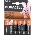 Элемент питания DURACELL Basic АА, 6шт