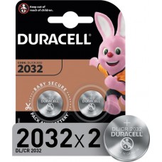 Батарейки литиевые Duracell CR2032, 2шт в магазинах Лента