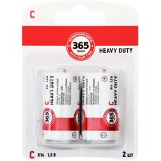 Элемент питания 365 ДНЕЙ R14 солевой Арт. CZR142, 2шт в магазинах Лента