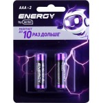 Элемент питания ENERGY BY LENTEL Alkaline battery, Арт. AAA LR03-2B
