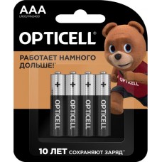 Элемент питания OPTICELL Basic AAA, Арт. 5051002, 4шт в магазинах Лента
