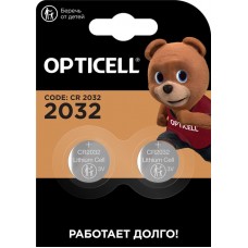Батарейка OPTICELL Specialty 2032, Арт. 5060002, 2шт в магазинах Лента