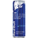 Напиток энергетический RED BULL Blue Edition со вкусом черники газированный, 0.355л