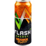 Напиток энергетический ФЛЭШ АП Energy Апельсиновый Ритм с кофеином и таурином газированный, 0.45л