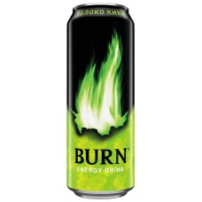 Напиток BURN Apple Kiwi сильногазированный, 0.449л в магазинах Лента