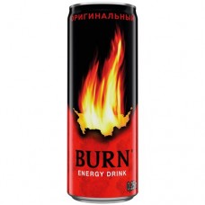 Напиток энергетический BURN Оригинальный сильногазированный, 0.25л в магазинах Лента