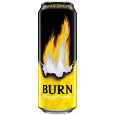 Напиток энергетический BURN Dark Energy сильногазированный, 0.449л в магазинах Лента