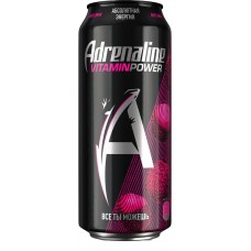 Напиток энергетический ADRENALINE Vitamin Power тонизирующий газированный, 0.449л в магазинах Лента