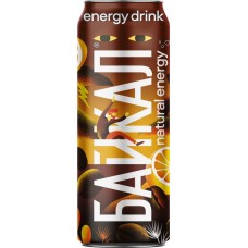 Напиток энергетический БАЙКАЛ Natural Energy Кофе, лимон тонизирующий газированный, 0.45л в магазинах Лента