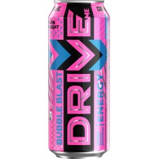 Напиток энергетический DRIVE ME Bubble blast тонизирующий газированный, 0.449л в магазинах Лента