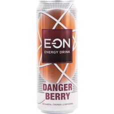 Напиток энергетический E-ON Danger Berry тонизирующий газированный, 0.45л в магазинах Лента