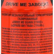 Напиток энергетический DRIVE ME Гуава газированный, 0.449л в магазинах Лента