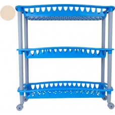 Этажерка БЫТПЛАСТ Джулия, 3 секции, узкая Арт. 4312415 в магазинах Лента