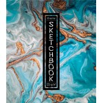 Скетчбук ПЗБМ А5, 60 листов, на гребне, мрамор