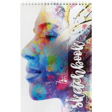 Блокнот ПЗБМ Профиль, премиум фольга, твин лак, А4 20 листов, на гребне в магазинах Лента Блокнот ПЗБМ Профиль, премиум фольга, твин лак, А4 20 листов, на гребне в магазинах Лента