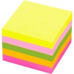 Блок для записей STAFF неоновый, самоклеящийся, 5,1х5,1см, 400 листов, 5 цветов, Арт. 129349 Блок для записей STAFF неоновый, самоклеящийся, 5,1х5,1см, 400 листов, 5 цветов, Арт. 129349