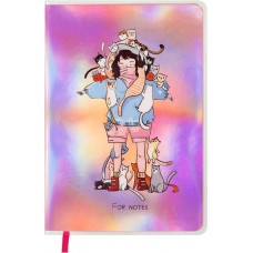 Записная книжка MESHU My cats, А5, 80 листов, кожзам в магазинах Лента