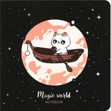 Записная книжка MESHU Magic world, 40 листов, на скрепке, 17х17см в магазинах Лента