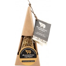 Сыр полутвердый из коровьего молока МАМОНТОВСКАЯ СЫРОВАРНЯ выдержанный в обсыпке из итальянских трав 45%, без змж, 150г в магазинах Лента