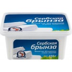Сыр мягкий MLEKARA SABAC Сербская брынза 45%, без змж, вес сыра 450г, 515г