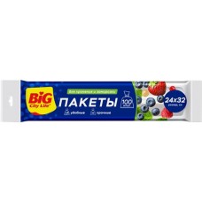 Пакеты для хранения BIG CITY LIFE Арт. 14410070, 100шт в магазинах Лента