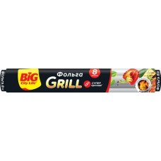 Фольга BIG CITY LIFE Grill, Арт. 14800941, 8м в магазинах Лента