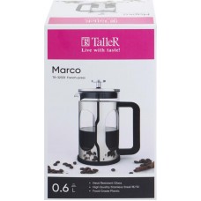 Френч-пресс TALLER Марко 600мл в магазинах Лента