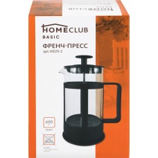 Френч-пресс HOMECLUB 600мл в магазинах Лента