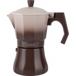 Кофеварка гейзерная TALLER Essentia, алюминий, индукция, 300мл, Арт. TR-99323 Кофеварка гейзерная TALLER Essentia, алюминий, индукция, 300мл, Арт. TR-99323