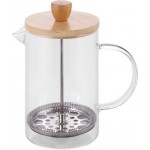 Френч-пресс HOMECLUB Albero, стекло, нержавеющая сталь, бамбук, 800мл, Арт. XCH-FP2