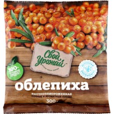 Облепиха замороженная СВОЙ УРОЖАЙ, 300г в магазинах Лента