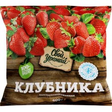 Клубника замороженная СВОЙ УРОЖАЙ, 600г в магазинах Лента