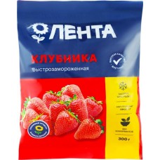 Клубника замороженная ЛЕНТА, 300г в магазинах Лента