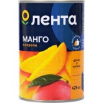 Манго ЛЕНТА кусочки в сиропе, 425мл