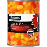 Коктейль из тропических фруктов ЛЕНТА в сиропе, 580мл