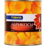 Абрикосы ЛЕНТА половинки в сиропе, 850мл