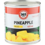 Ананасы 365 ДНЕЙ кусочки в сиропе, 425мл Ананасы 365 ДНЕЙ кусочки в сиропе, 425мл
