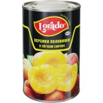 Персики ЛОРАДО половинки в легком сиропе, 425г