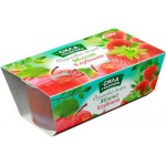 Десерт фруктовый СИЛА ТРАДИЦИИ Яблоко-клубника, 2х100г
