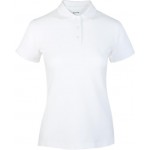 Футболка-поло женская INWIN белая, Арт. ALISIA