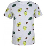 Футболка женская INWIN р. 42–54 цвет серый меланж/зеленый, Арт. SSCL2022-10 Футболка женская INWIN р. 42–54 цвет серый меланж/зеленый, Арт. SSCL2022-10