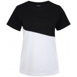 Футболка женская INWIN р. 42–54 белый/черный, Арт. SSCL2022-9 Футболка женская INWIN р. 42–54 белый/черный, Арт. SSCL2022-9