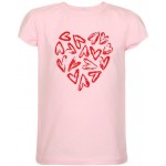 Футболка для девочки INWIN светло-розовая, Арт. FD035