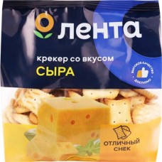 Крекер ЛЕНТА со вкусом сыра, 200г в магазинах Лента