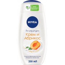 Гель-уход для душа NIVEA Крем и абрикос увлажняющий, 250мл в магазинах Лента