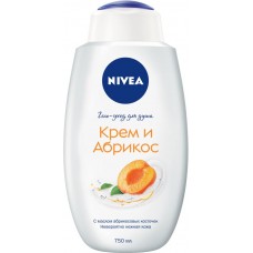 Гель-уход для душа NIVEA Крем и абрикос увлажняющий, 750мл в магазинах Лента